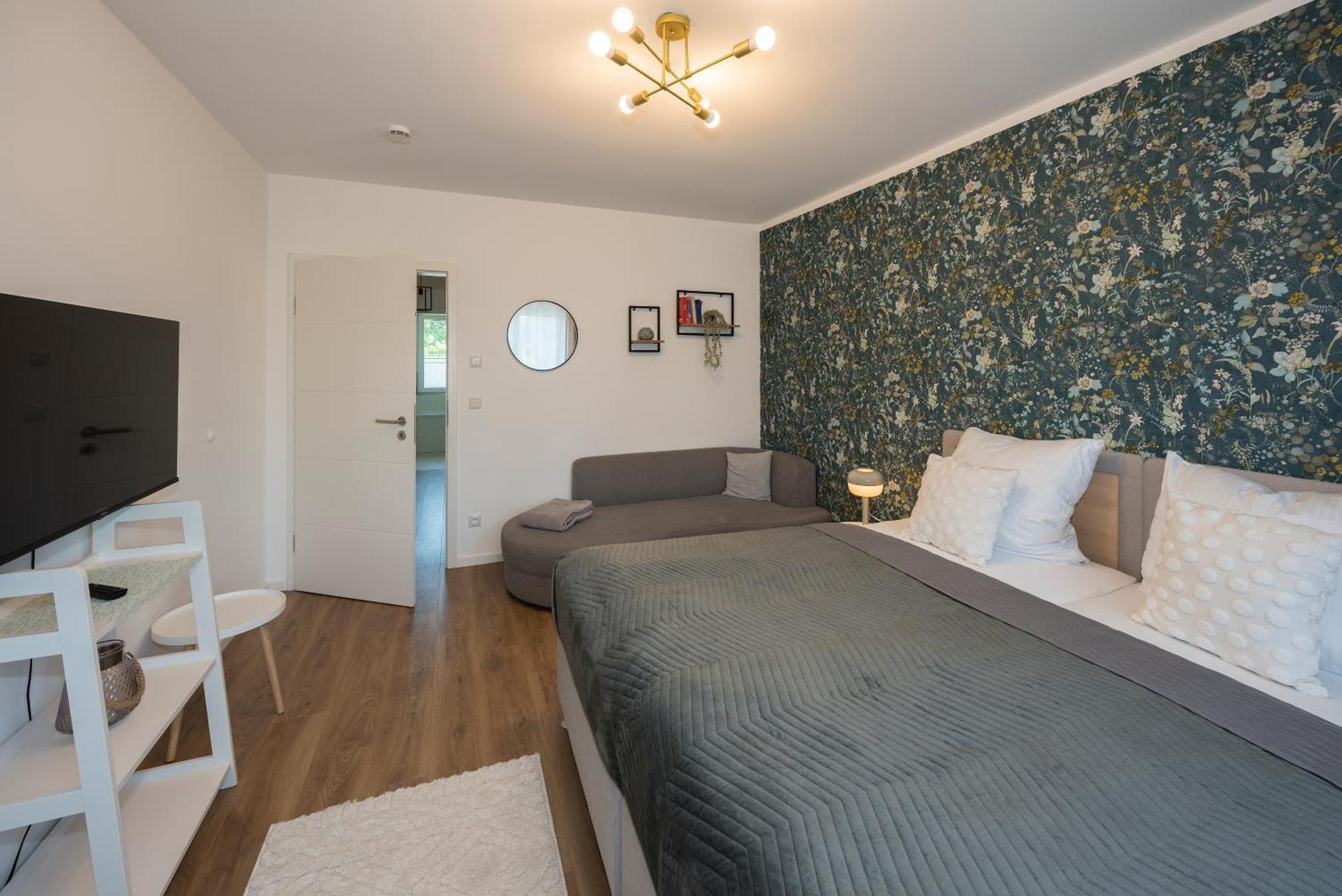 Bohnapartments Haus Zocheblick - 2 Kostenlose Parkplaetze - Sehr Ruhig - 4 Schlafzimmer - Neubau - Vollausstattung - Wlan Hoppegarten Exteriör bild