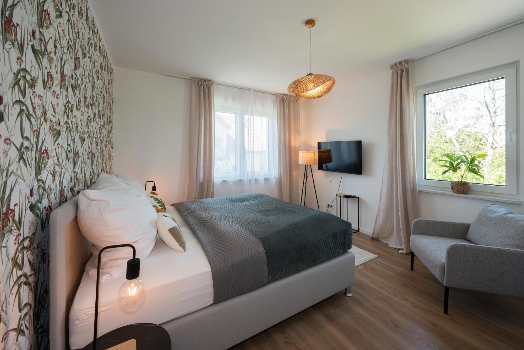 Bohnapartments Haus Zocheblick - 2 Kostenlose Parkplaetze - Sehr Ruhig - 4 Schlafzimmer - Neubau - Vollausstattung - Wlan Hoppegarten Exteriör bild